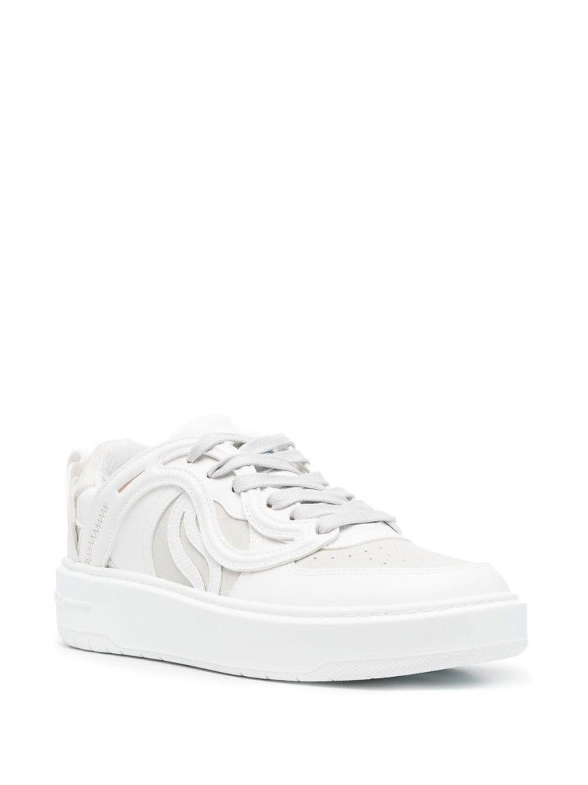 Stella Mccartney White S-Wave 1 Vegan Leather Sneakers