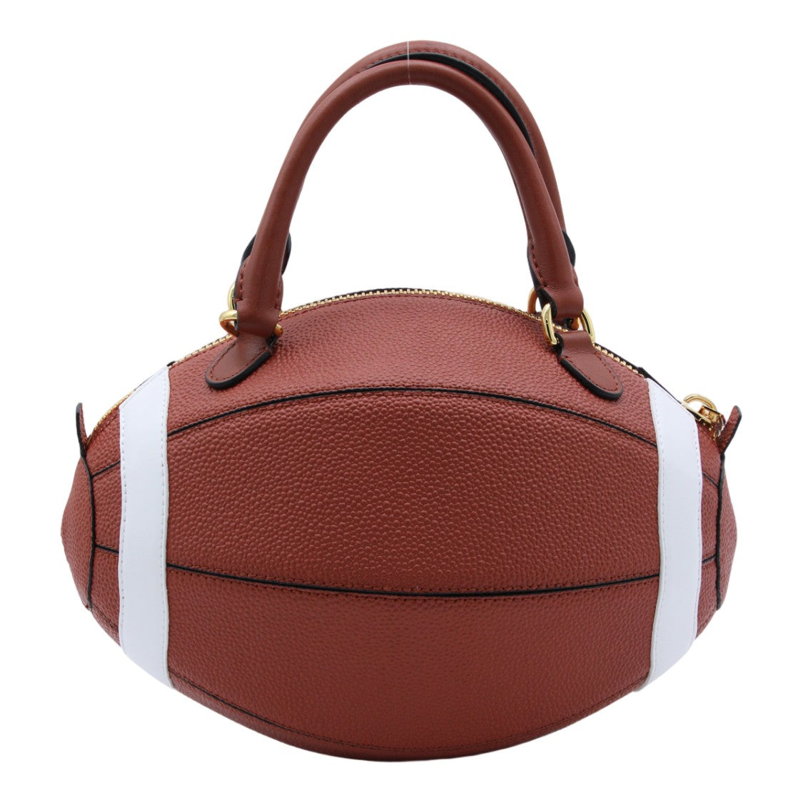 Moschino Football-Inspired Moschino Handbag With Gold Accents