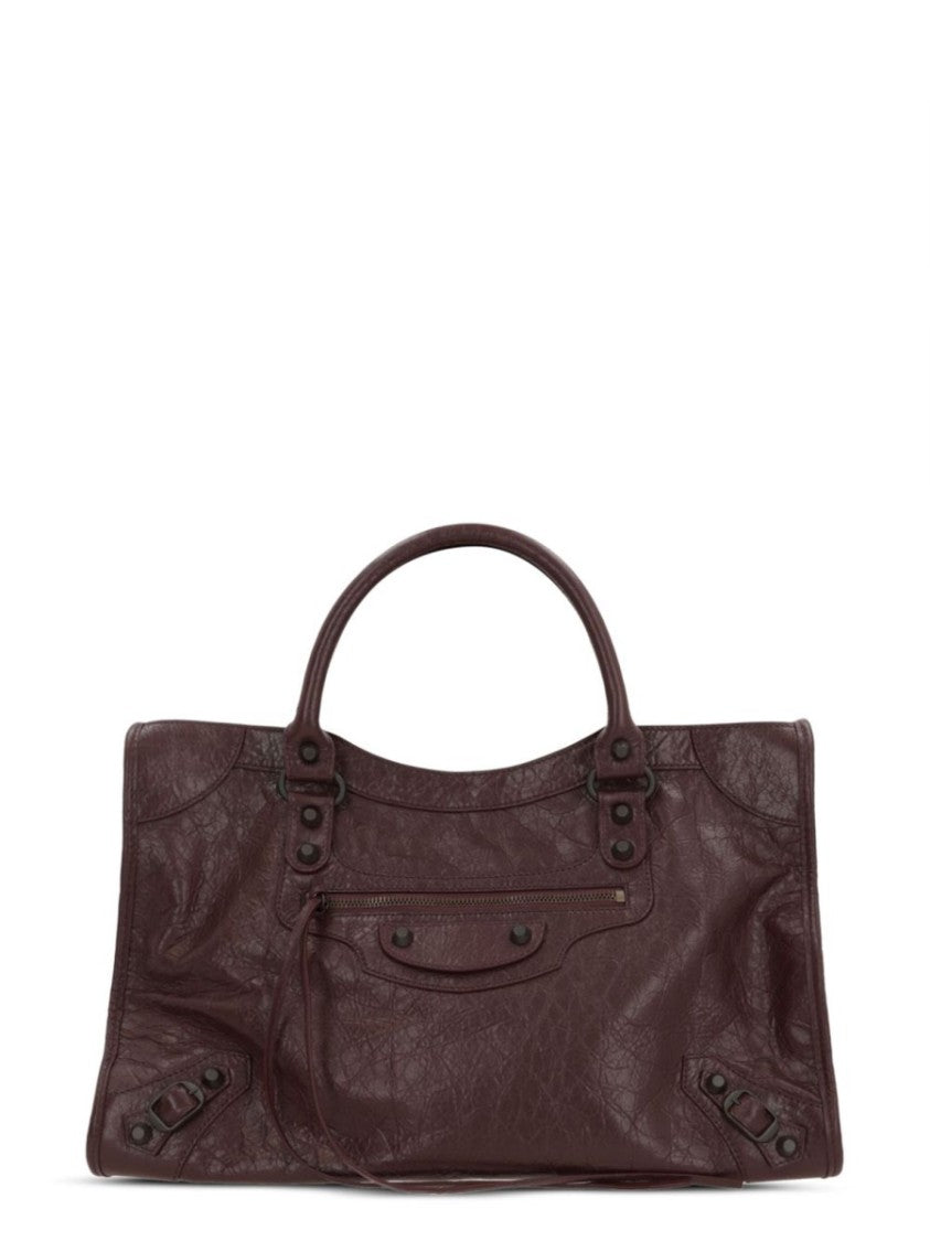 Balenciaga Medium Rectangular Handbag In Sumptuous Lambskin
