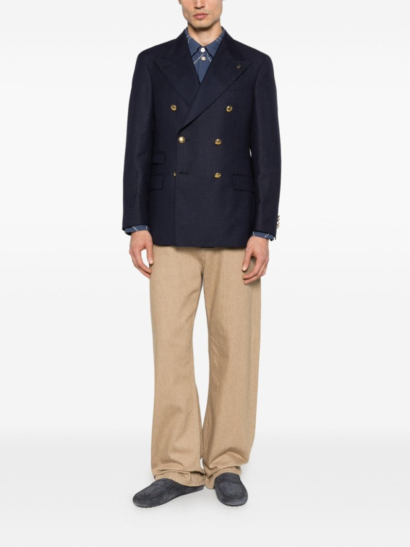 Gabriele Pasini Tailored Wide Lapels Double-Breasted Blazer