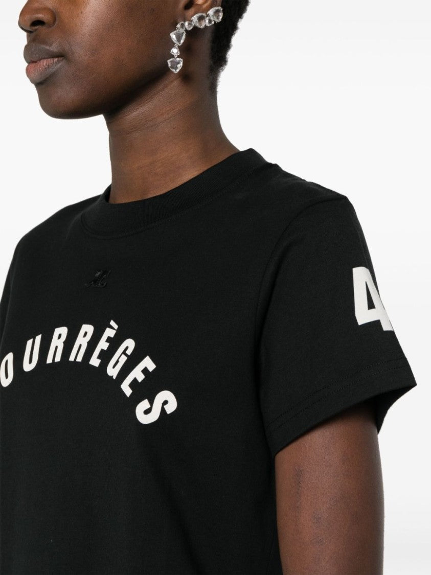 Courrèges Cotton Jersey Top