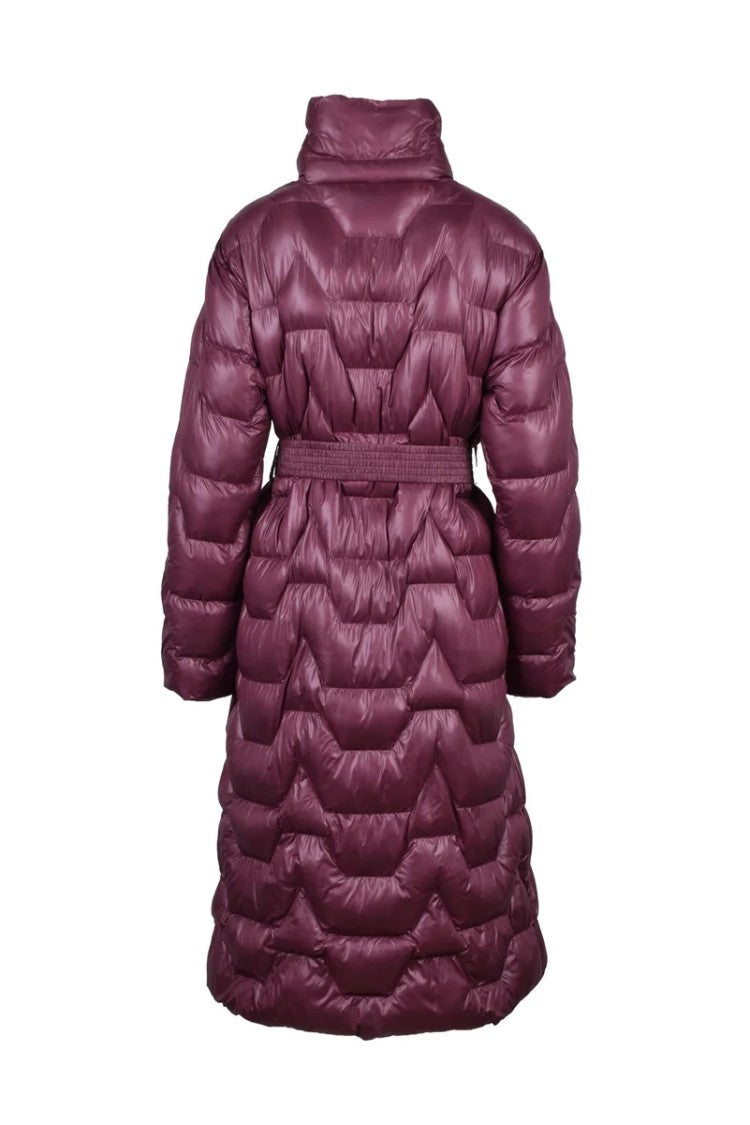 Patrizia Pepe Long Down Jacket - Purple