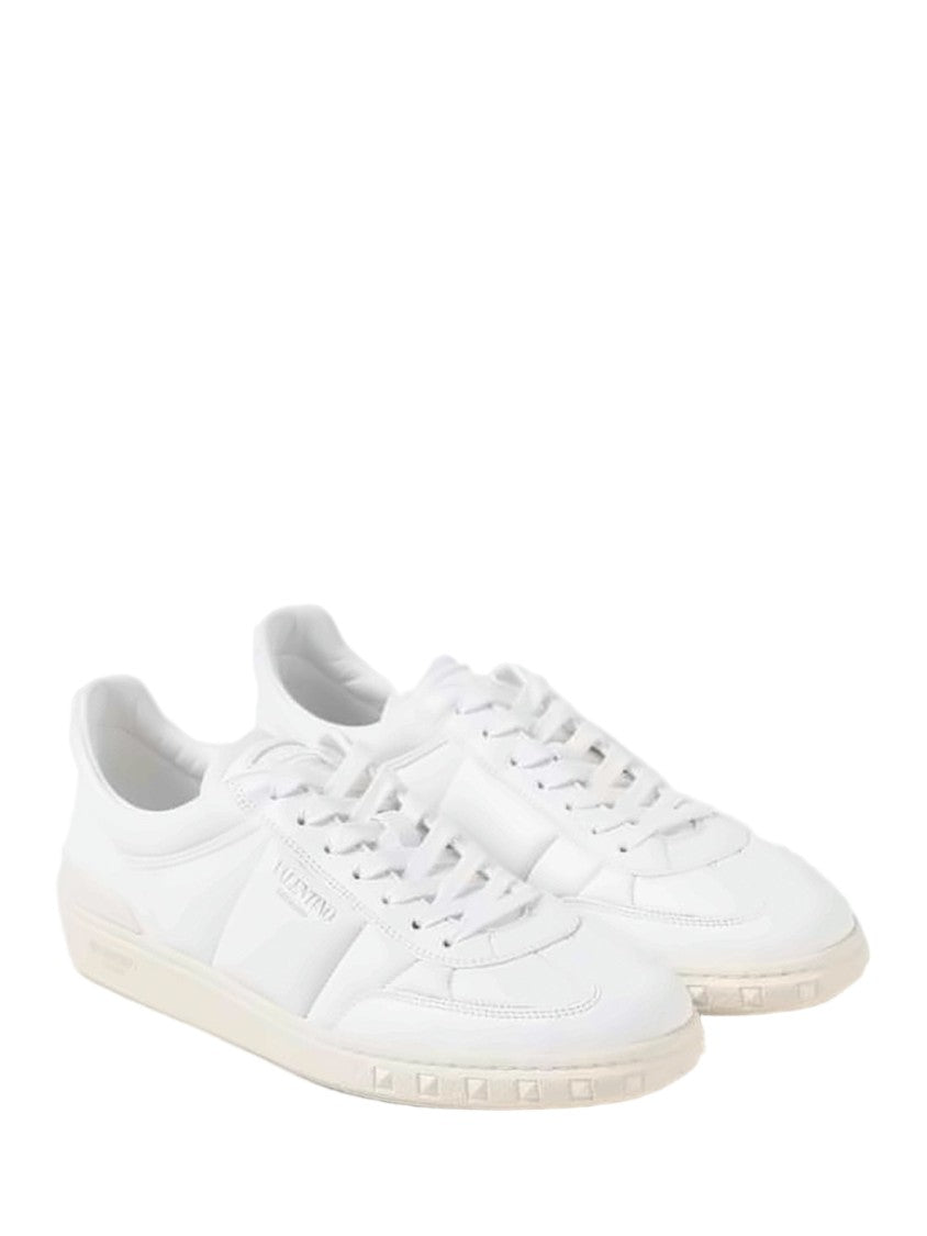 Valentino Garavani Sleek Low-Top Sneakers With Napa Leather Upper