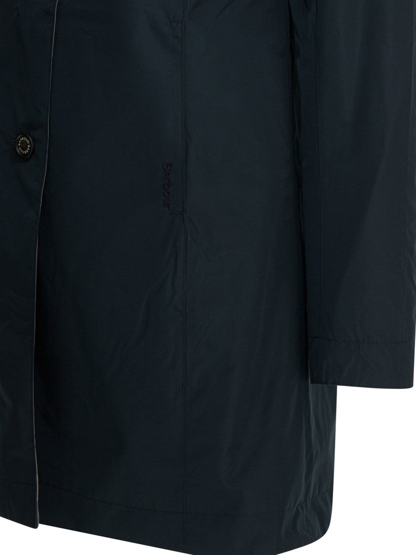 Barbour Blue Traditional Button-Up Jacket