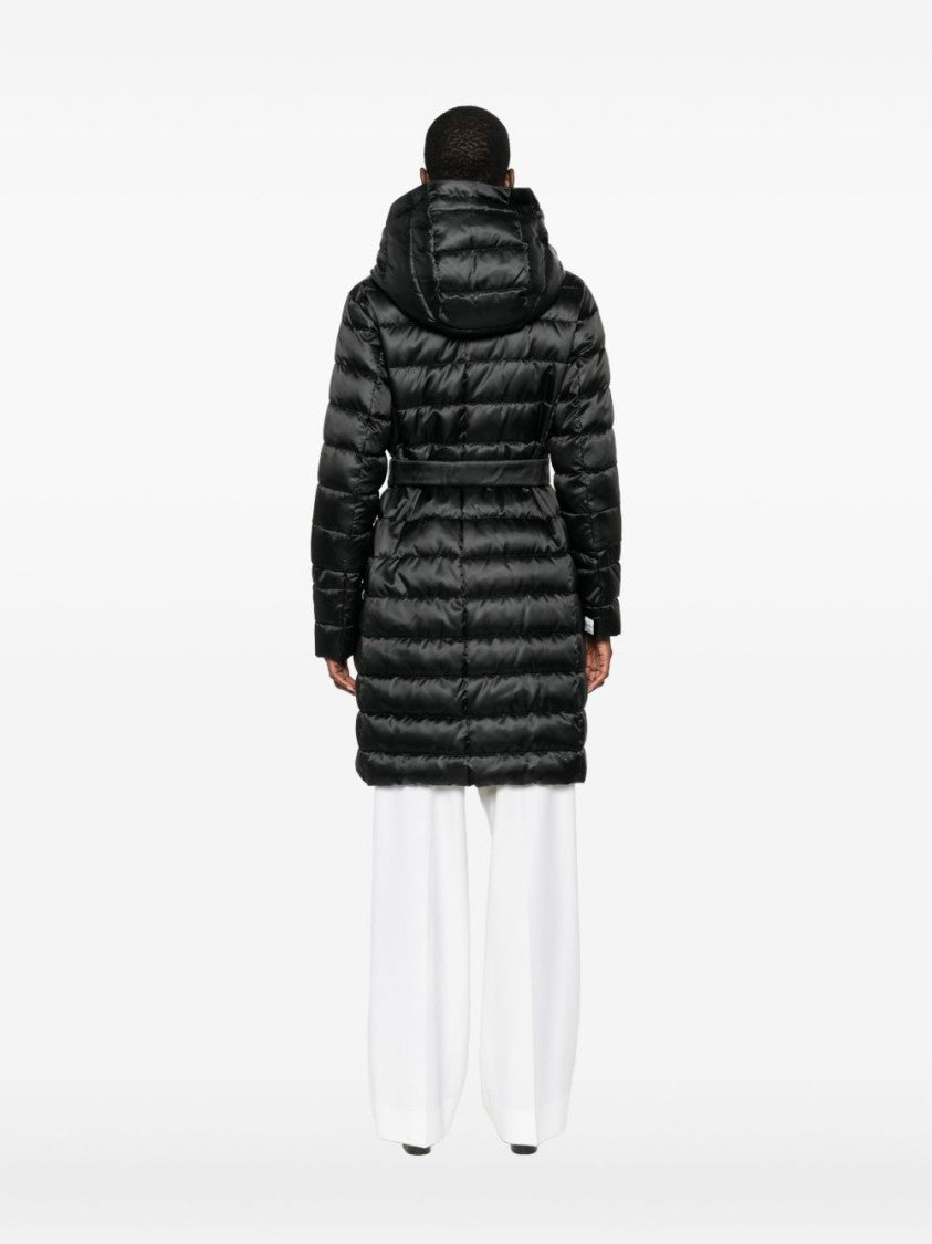 Max Mara Reversible Black Midi Down Jacket