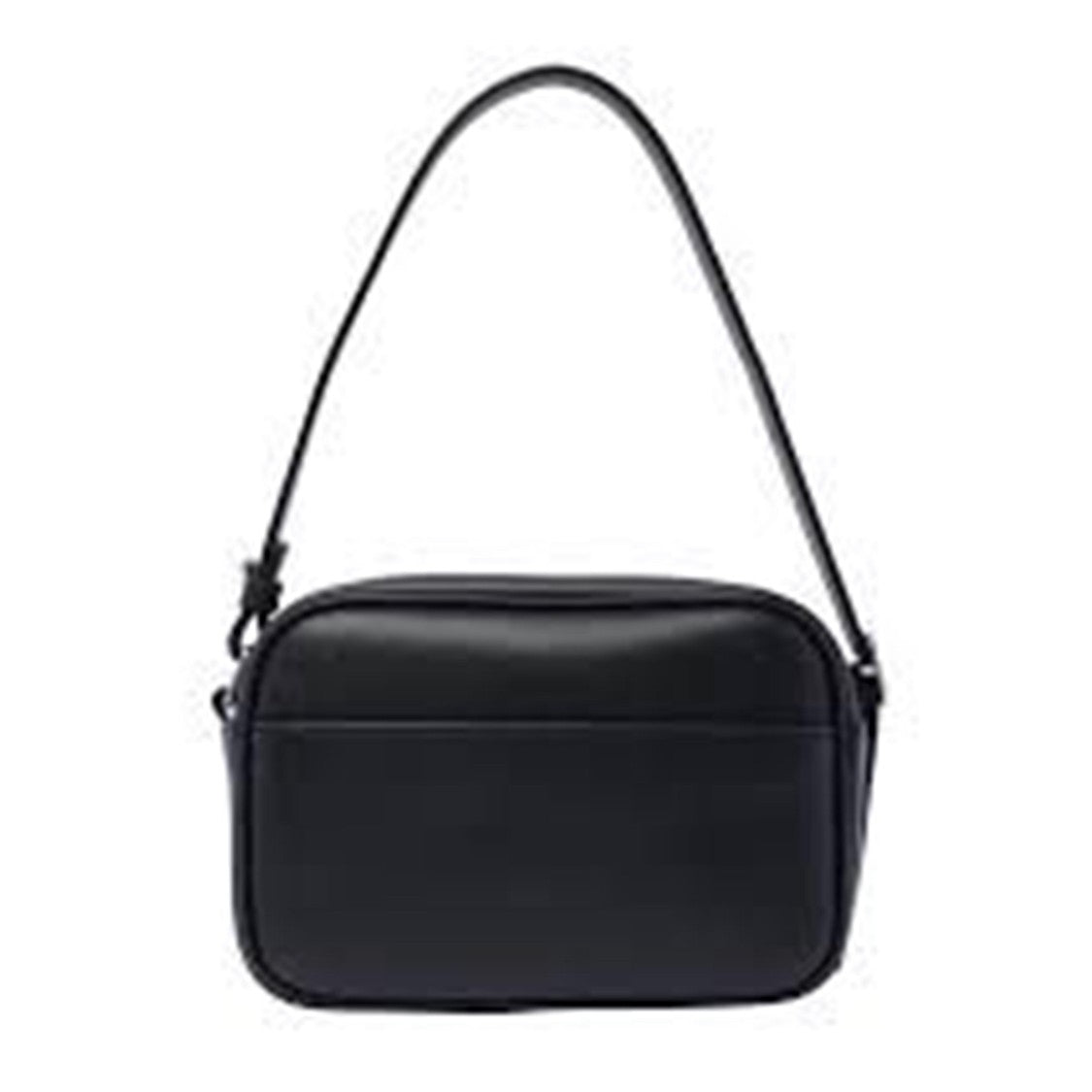 Courrèges Reedition Camera Bag In Grey Calf Leather