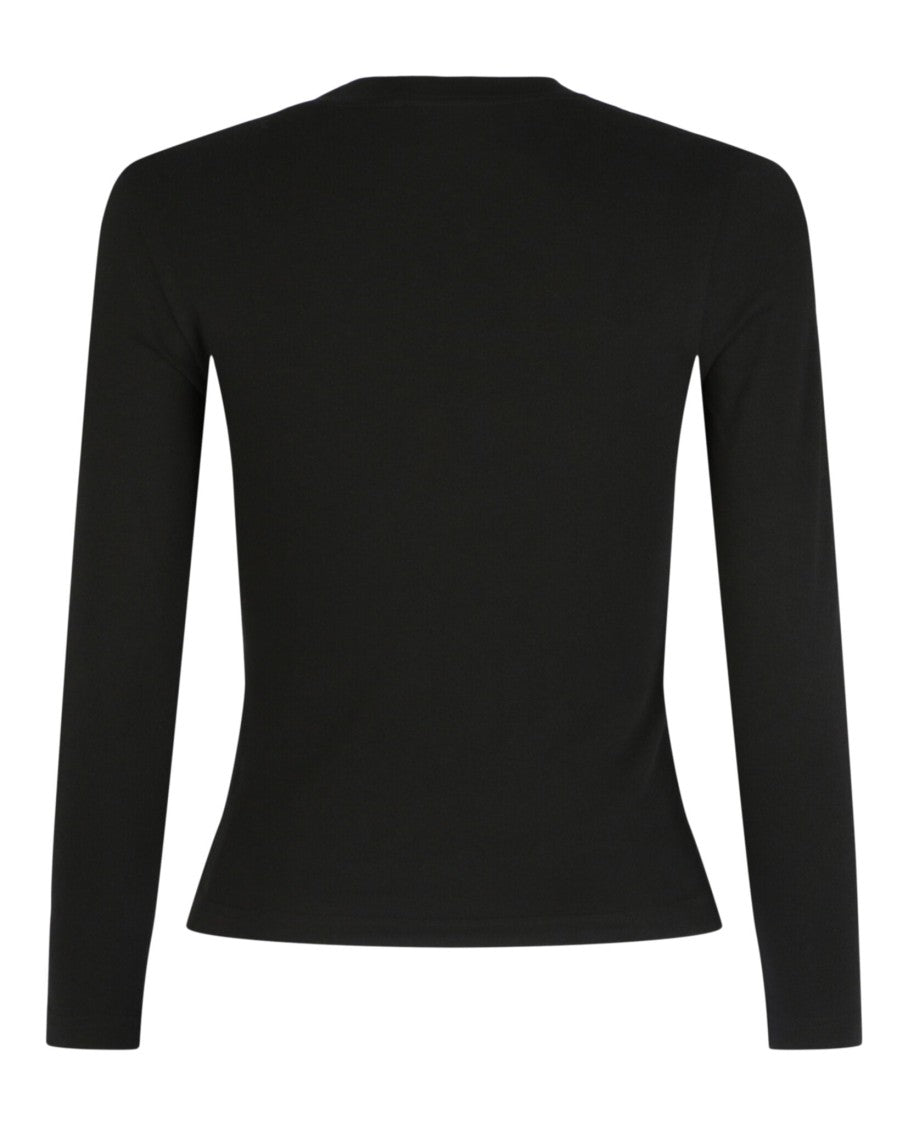 Balenciaga Bb Paris Icon Peel Long-Sleeve T-Shirt