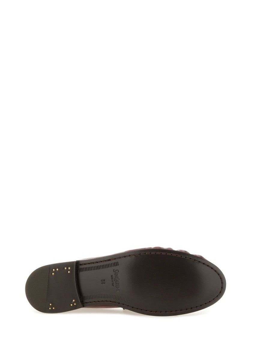Saint Laurent Moccasin "Le Loafer" In Smooth Calf Leather