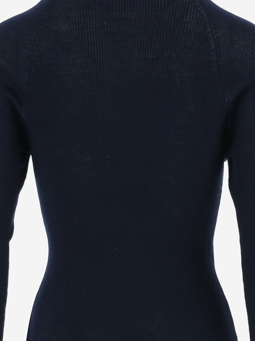 Aspesi Ribbed Wool Sweater