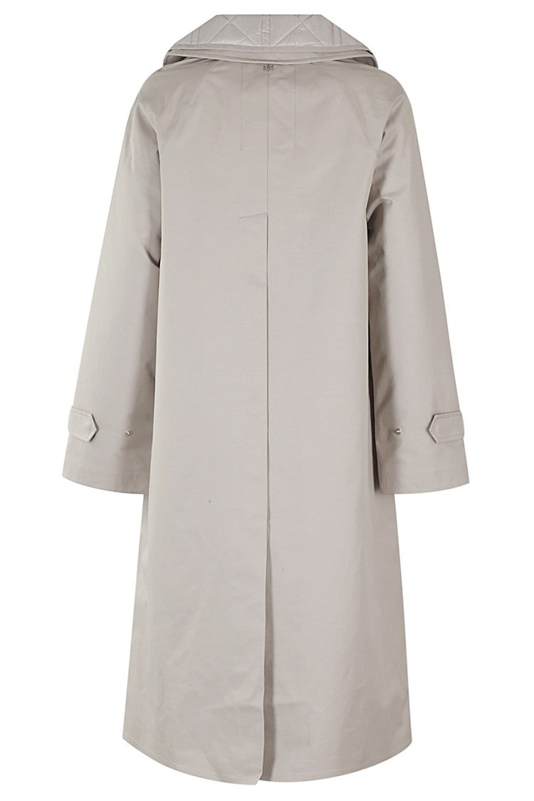 Duno Glenda Brenda Light Grey Trench Coat