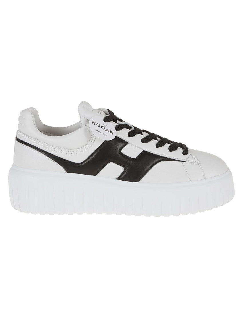 Hogan Nappa Leather Sneakers With Extralight Eva Sole