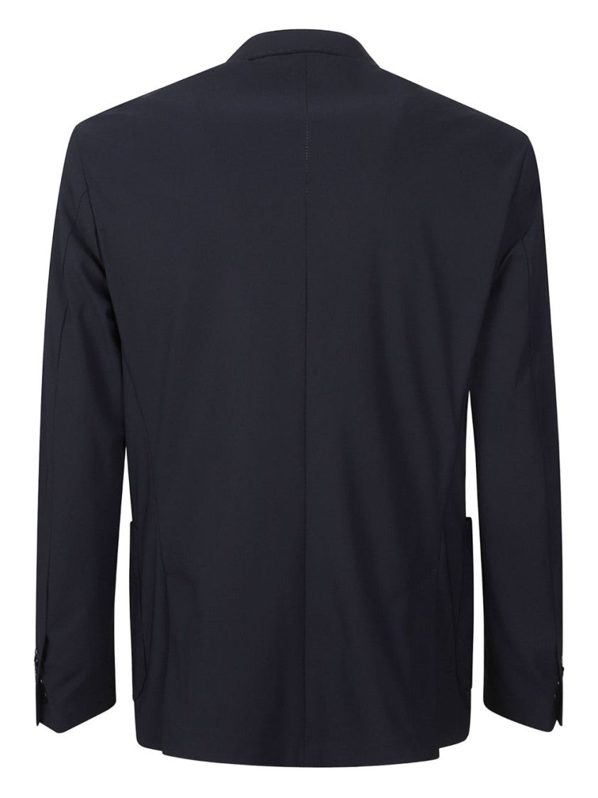 Pmds Dark Blue Double-Breasted Jacket