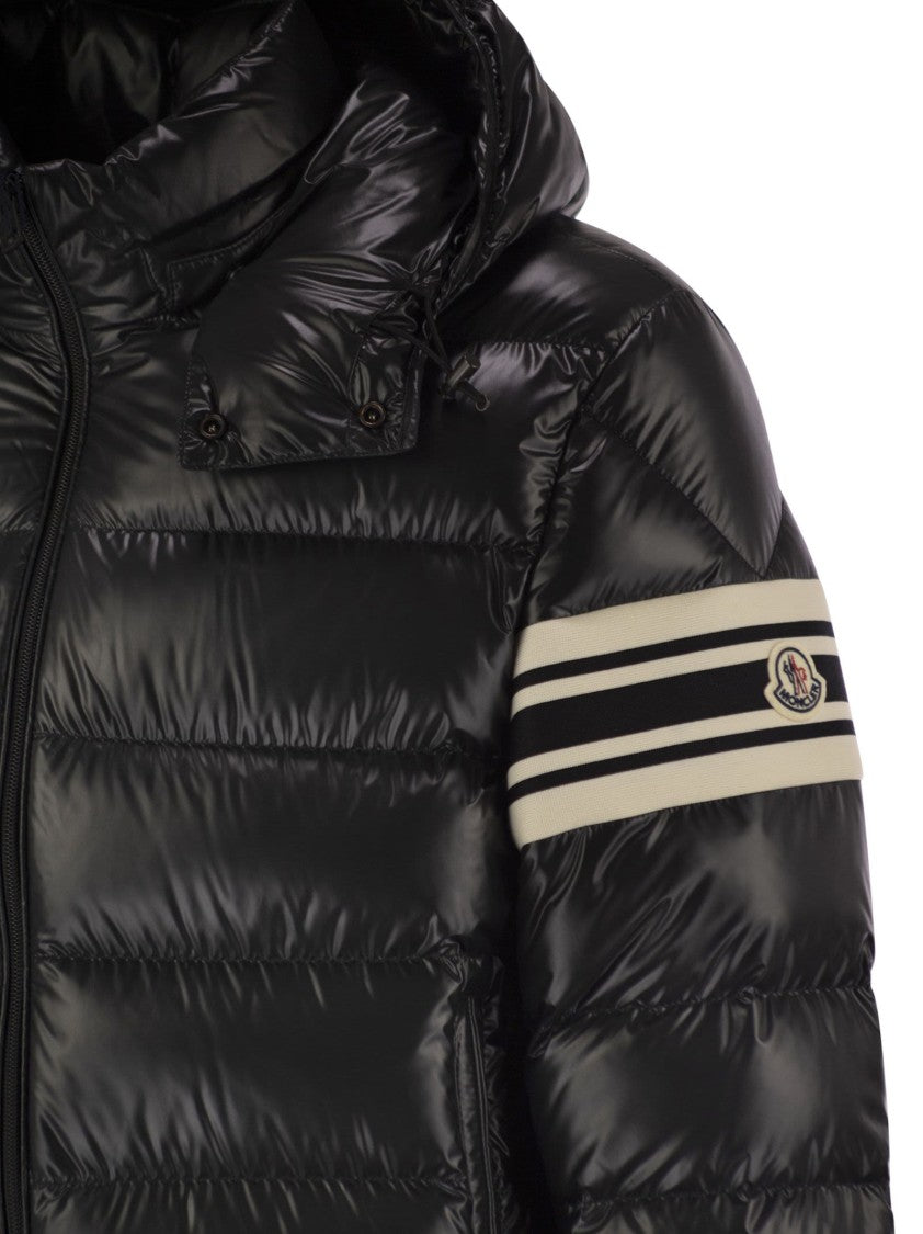 Moncler Landre - Short Down Jacket With Hood