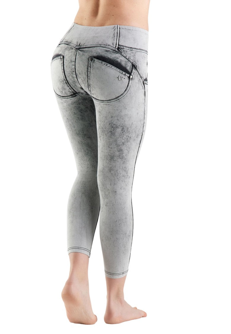 Freddy Grey Organic Cotton Modeling Push-Up Trousers