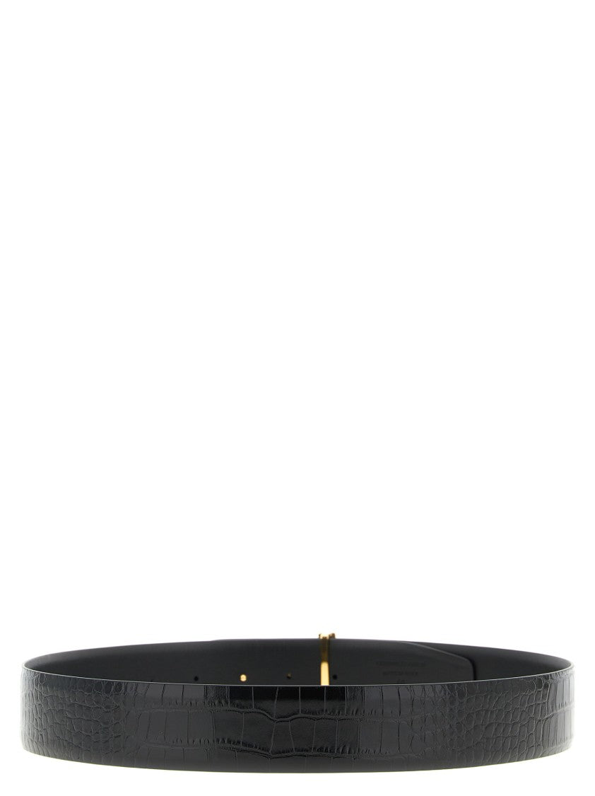 Tom Ford Reversible Crocodile Belt