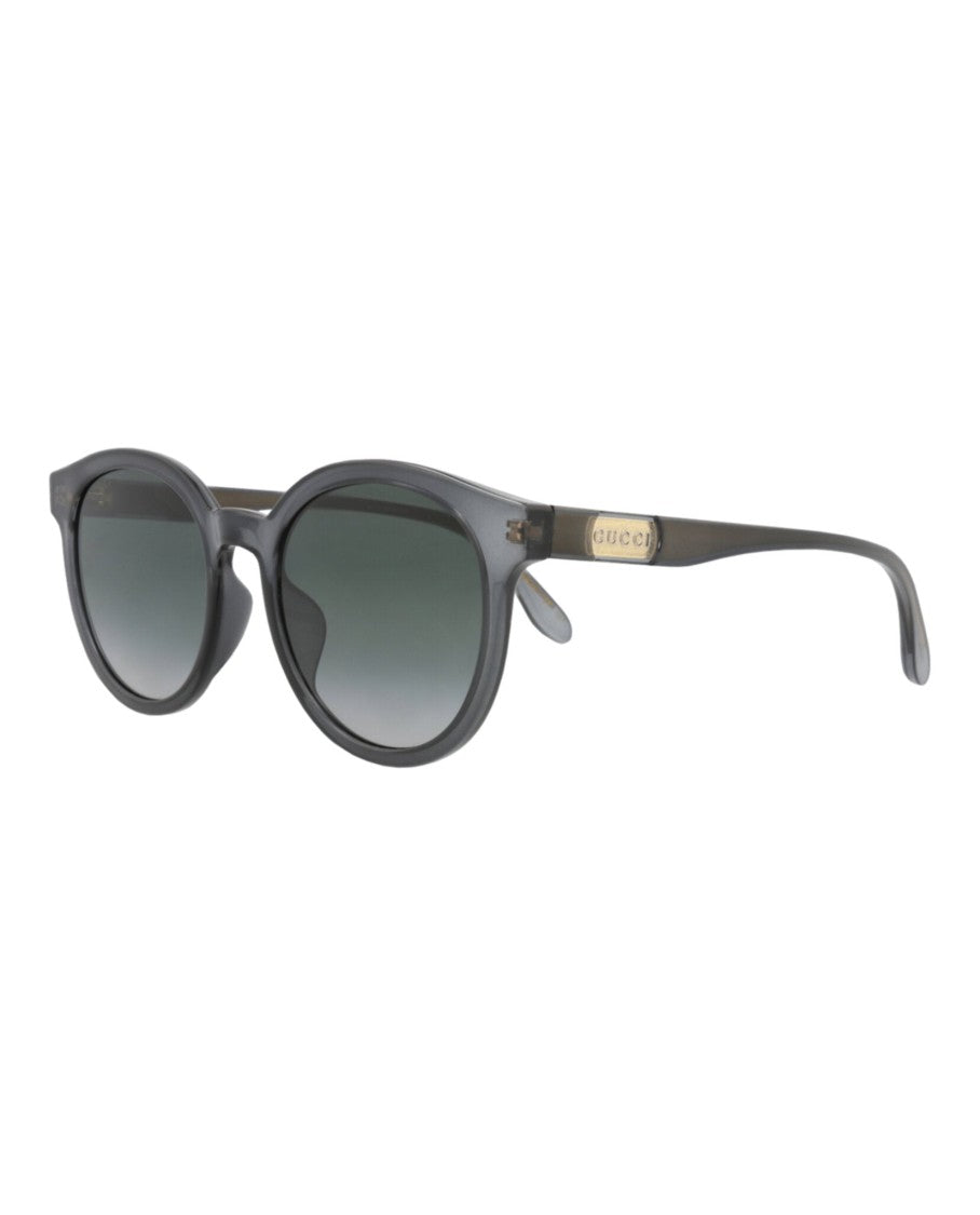 Gucci Round-Frame Injection Sunglasses