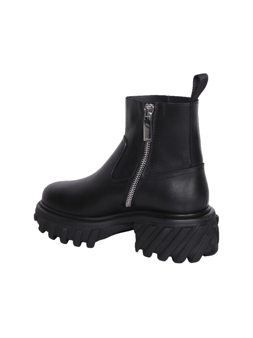 Off-White Black Boots