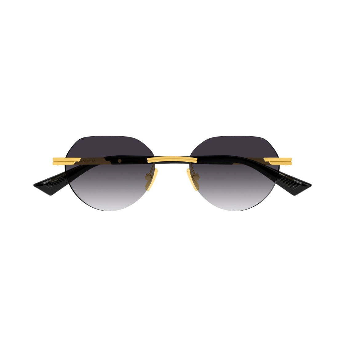 Bottega Veneta Bv1379s Round Gradient Lens Sunglasses