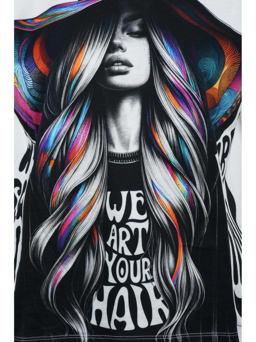 Custo Barcelona White Women Cotton T-Shirt