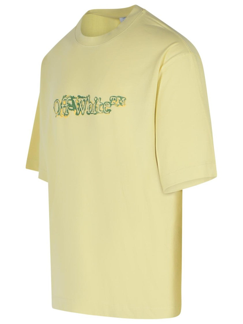 Off-White 'Cloudy Arrow' Ivory Cotton T-Shirt