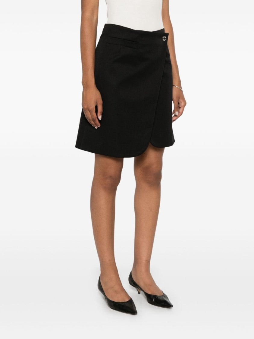 Coperni Asymmetric Wraparound Skirt