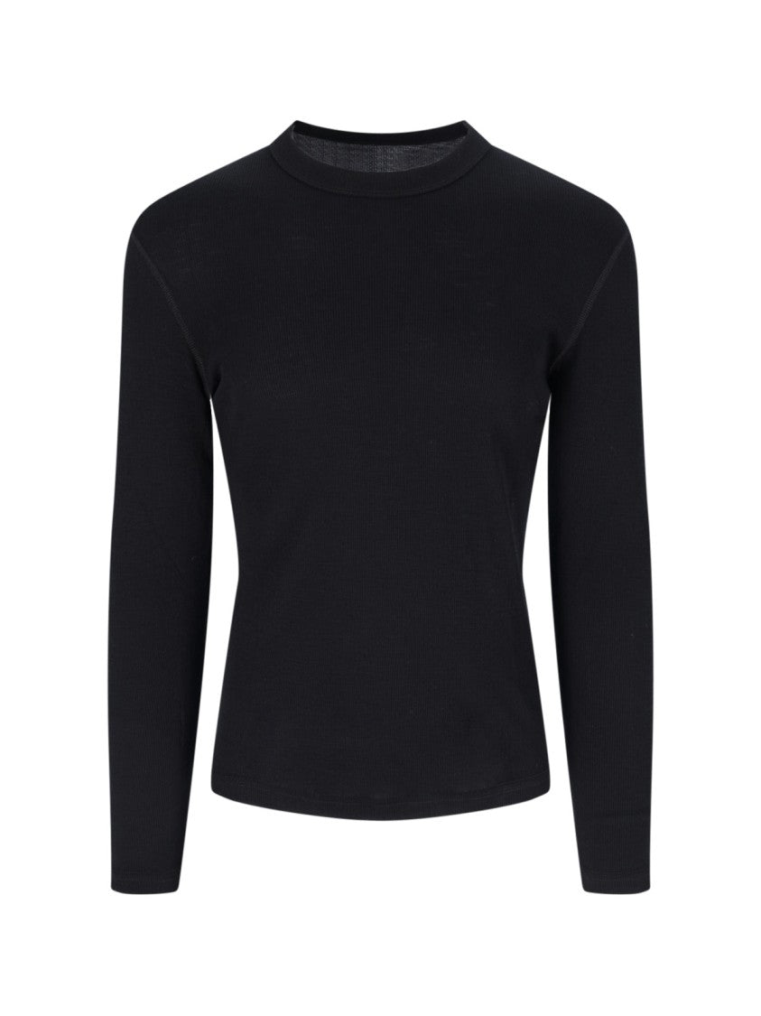 Berner Kuhl Wool Rib Sweater Black