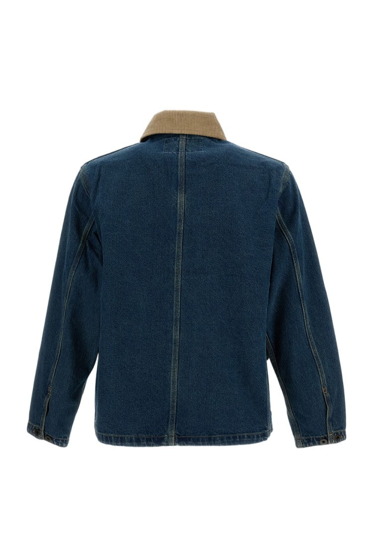 Filson Classic Denim Jacket With Corduroy Collar