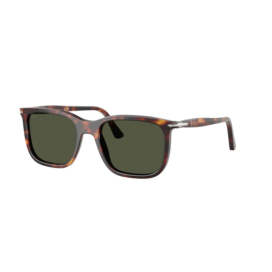 Persol 0Po3357s Square Frame Tortoiseshell Acetate Sunglasses