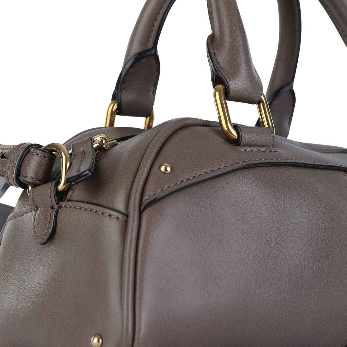 Chloé Leather Bowling Bag