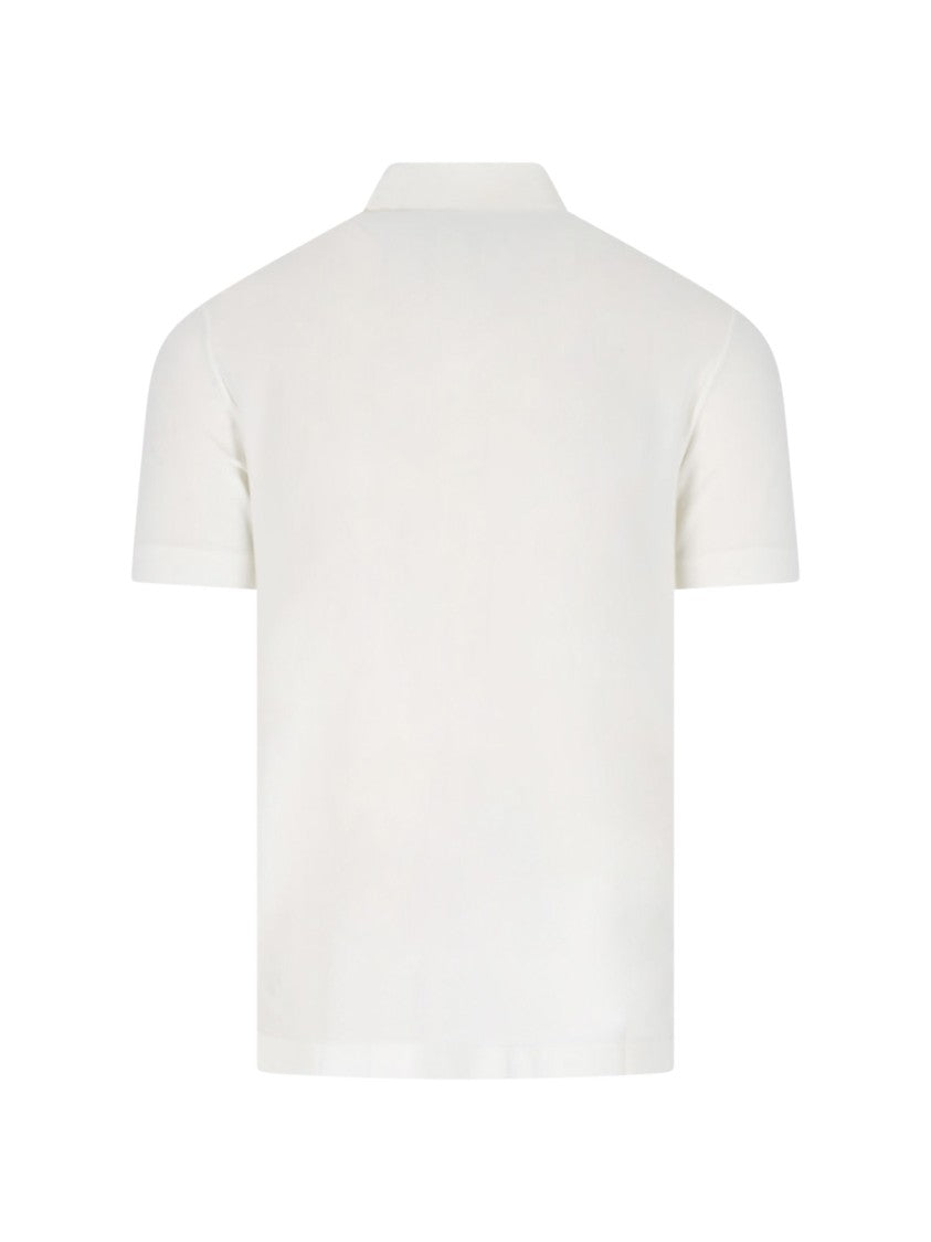 Zanone Icecotton' Polo Shirt – White Cotton