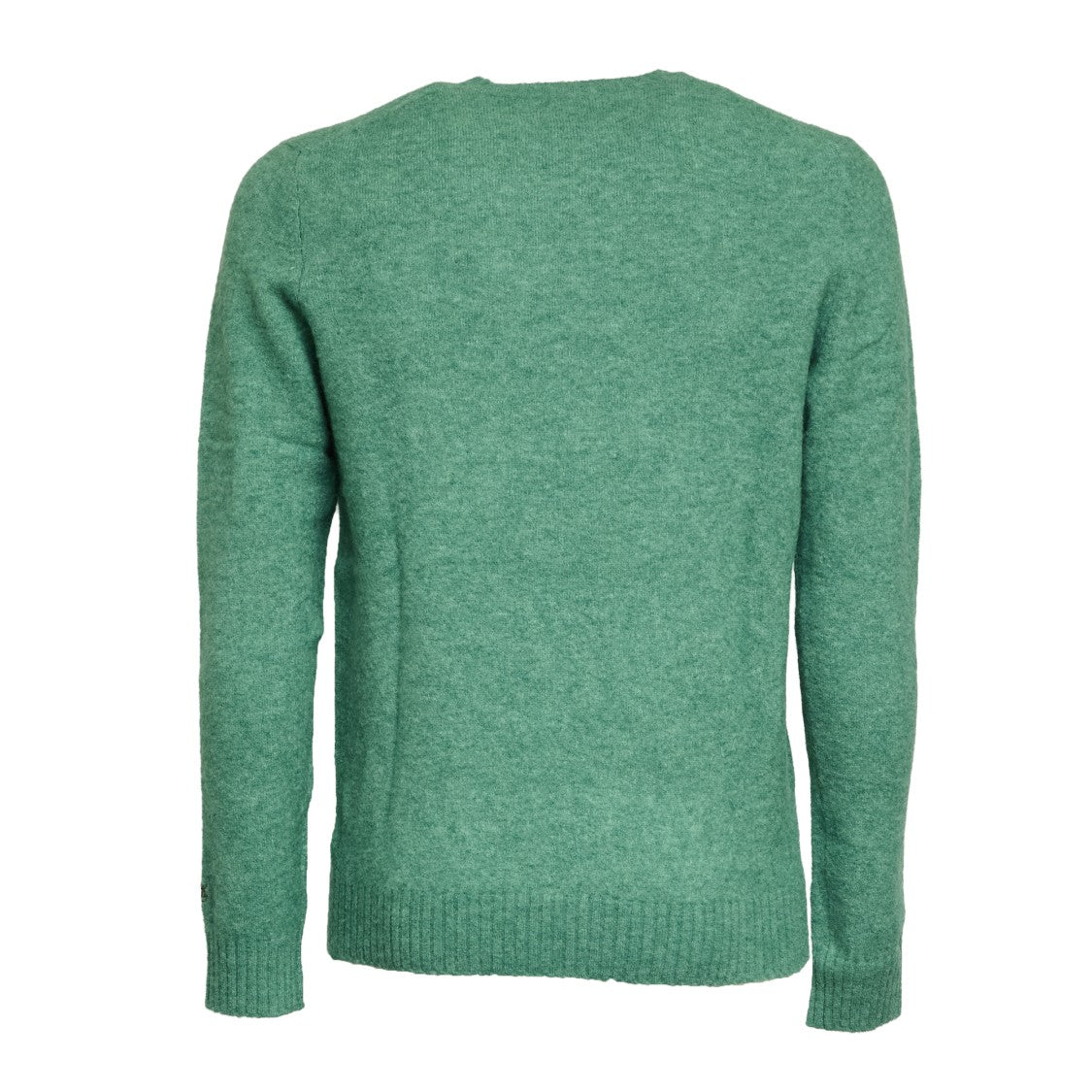 Mc2 Saint Barth Alpaca Knit Sweater In Sage Green
