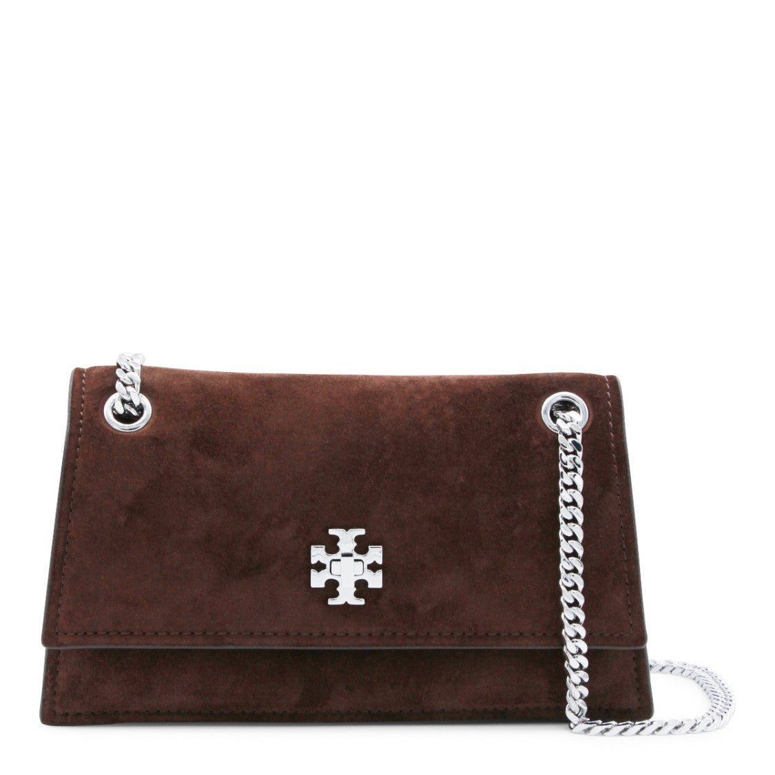 Tory Burch Dark Cocoa Leather Crossbody Bag