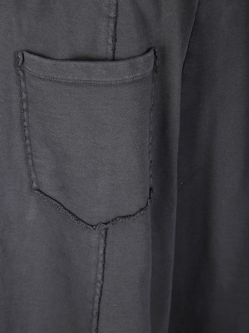 Cini Cropped Cotton Pants With Ballooned Leg