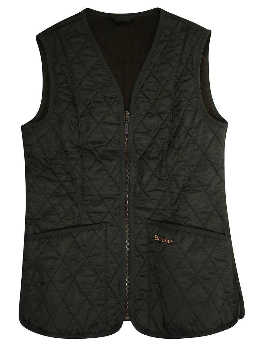 Barbour Diamond Stitched Quilted Fitted Gilet