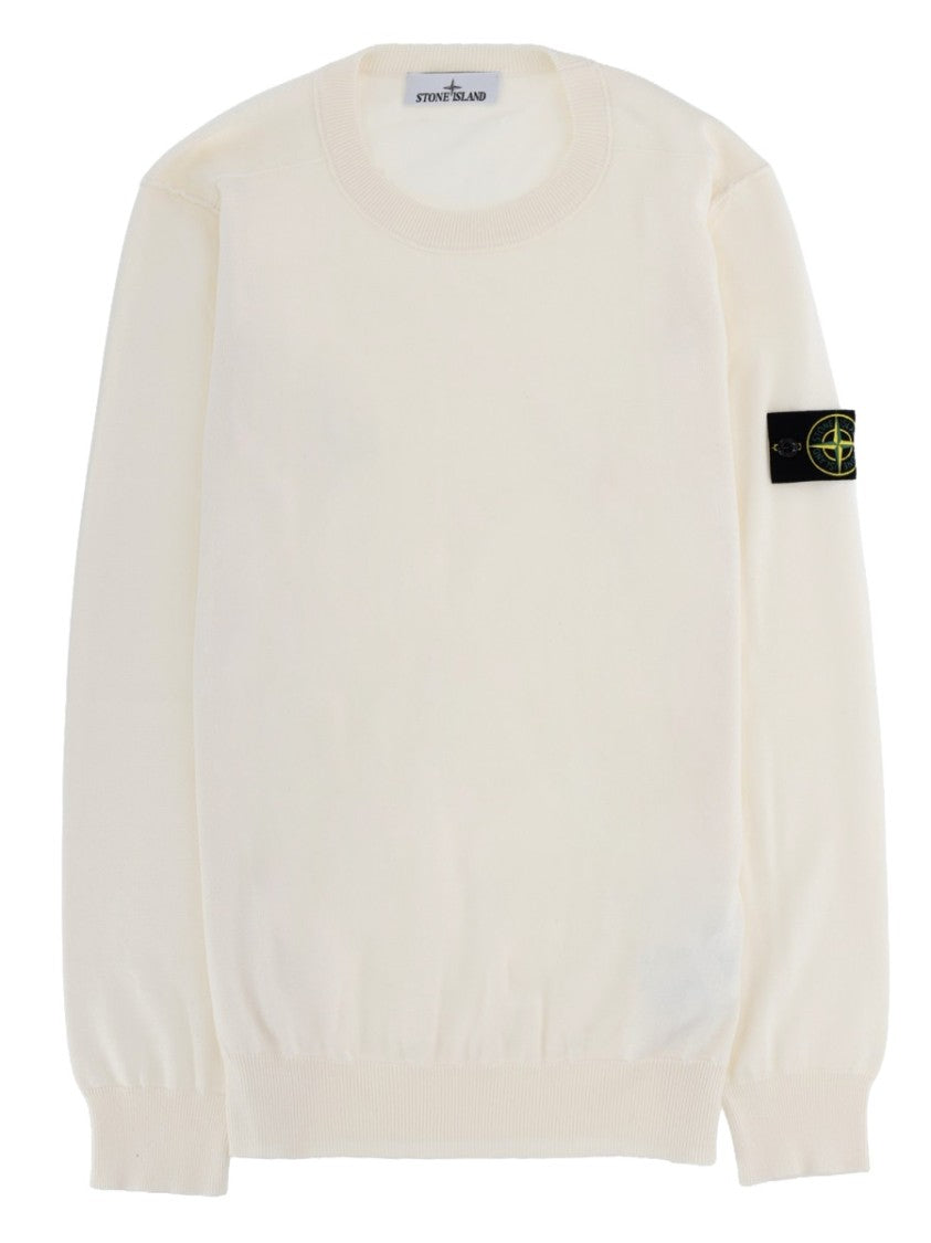 Stone Island Upper Sleeve Patch Sweater