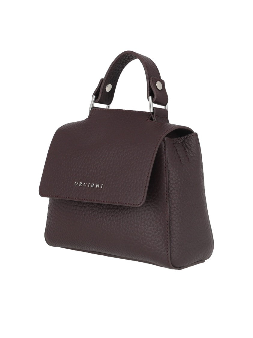 Claudio Orciani Sveva Soft Mini Leather Shoulder Bag