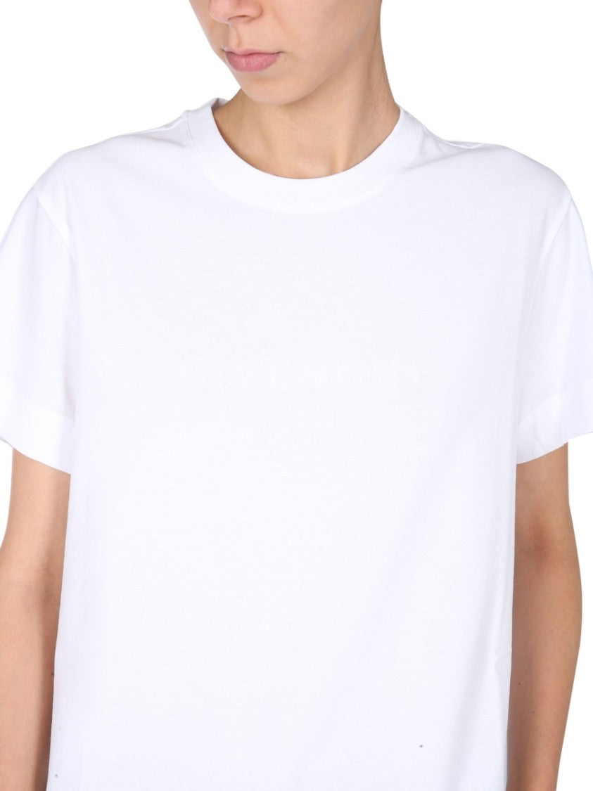 Givenchy Crew Neck T-Shirt With Logo Detailing