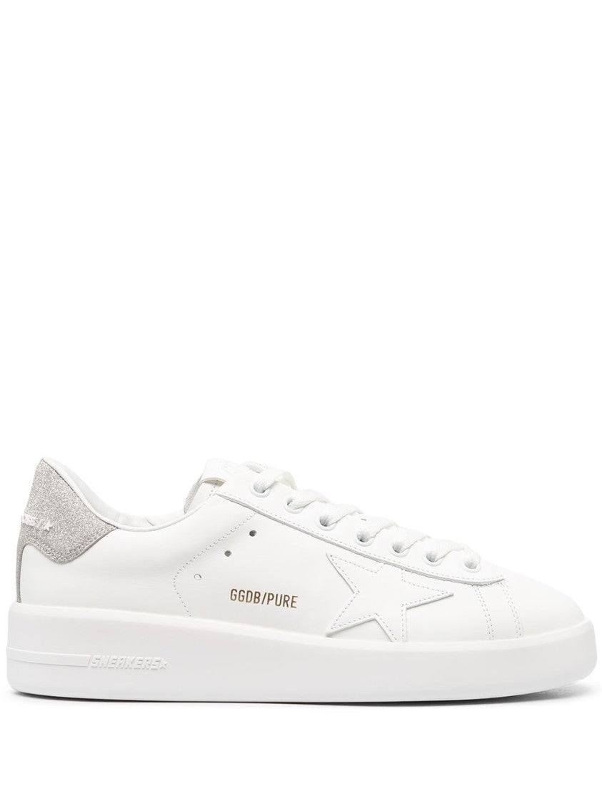 Golden Goose White Purestar Sneakers