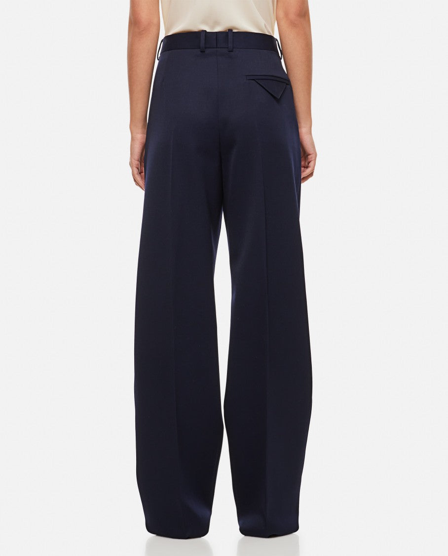 Bottega Veneta Sartorial Grain De Poudre Trousers