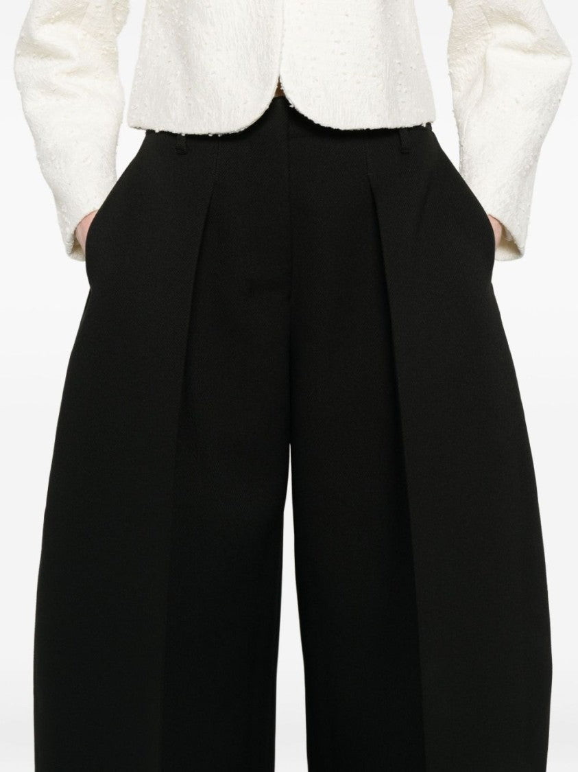 Jacquemus Ovalo Wide-Leg Trousers
