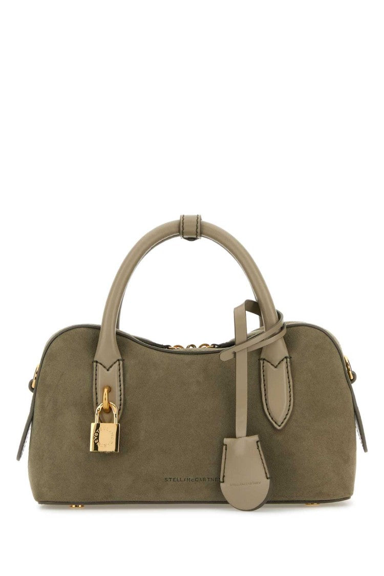 Stella Mccartney Dove Grey Suede Alter Mat Ryder Handbag