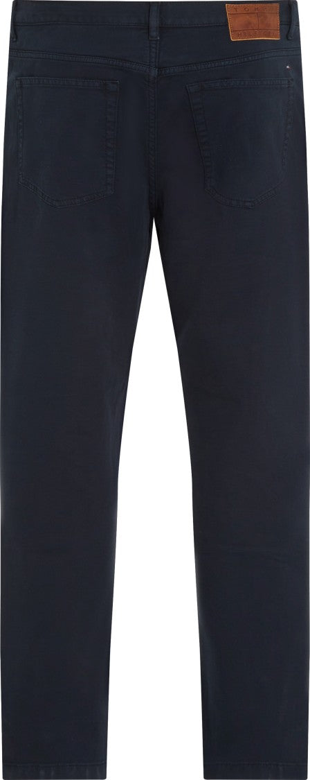 Tommy Hilfiger Tailored Fit Trousers With Branded Leather Patch