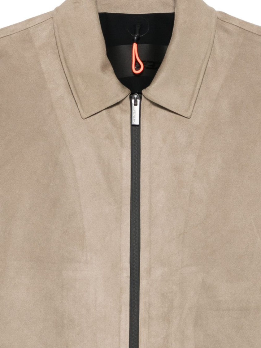 Rrd Brown Polyamide Jacket And Comfortable Fit