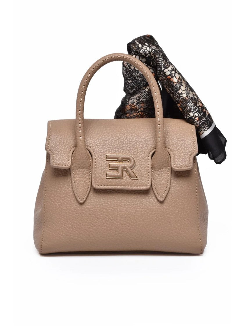 Ermanno Firenze Ermanno Firenze Violet Shoulder Bag In Pebbled Texture