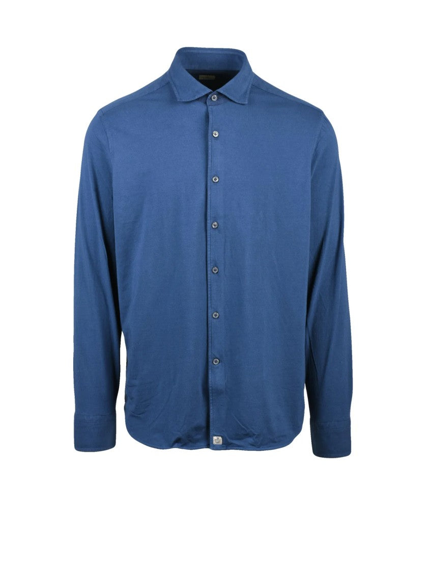 Sonrisa Men's Long Sleeve Stretch Shirt With Button Closure