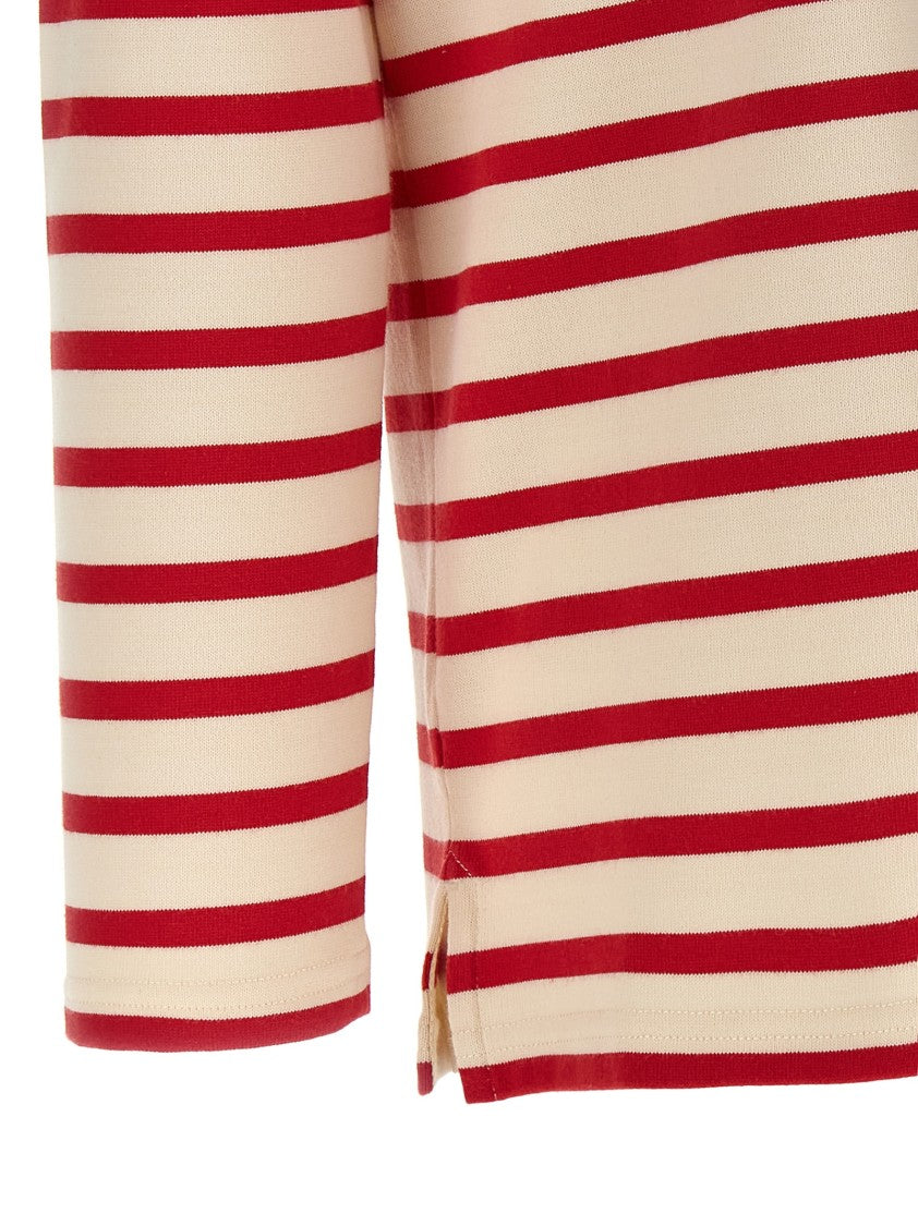 Valentino Garavani Striped Cotton Jersey T-Shirt