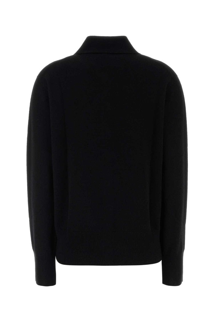 The Row Black Cashmere Lillia Cardigan