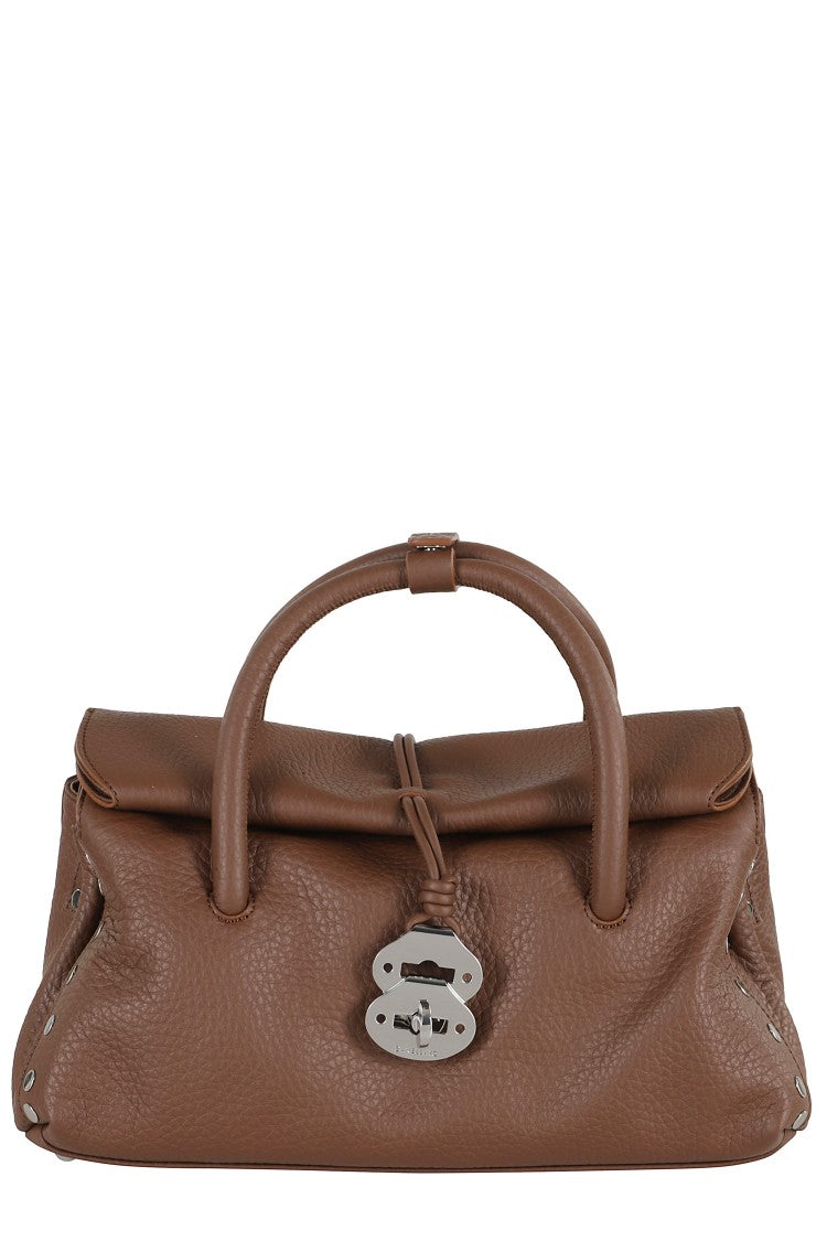 Zanellato Dotta Centauro Small Grained Leather Handbag