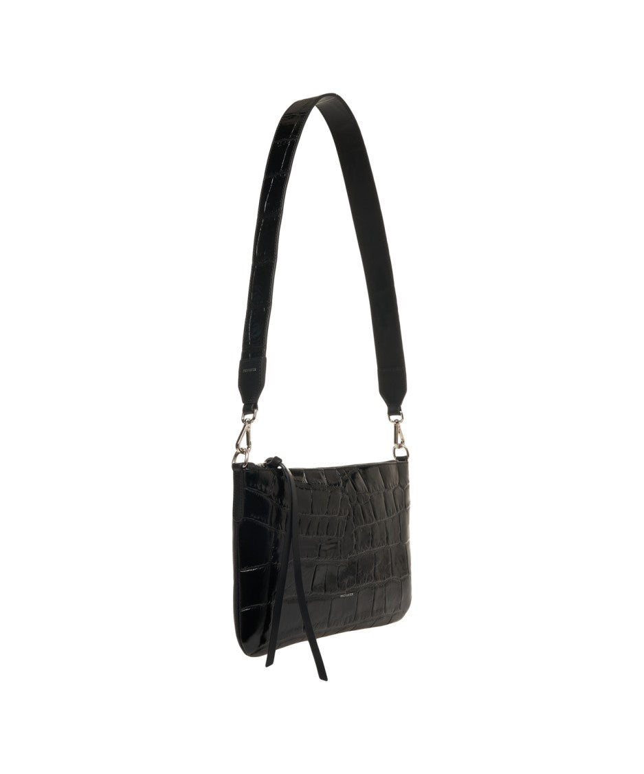 Profanter Tessa' Croco-Effect Shoulder Bag