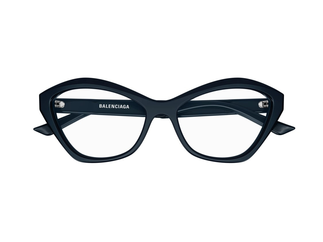 Balenciaga Black Bb0341o Glossy Oversized Cat-Eye Sunglasses
